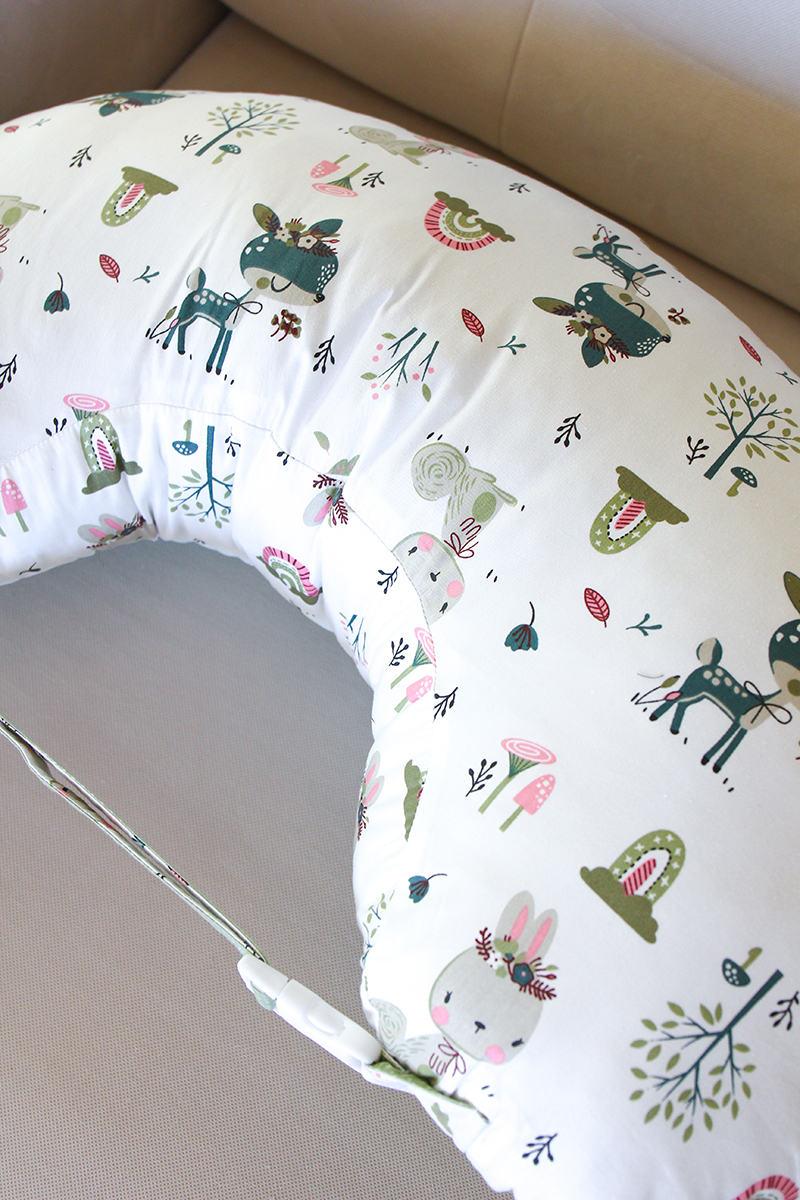 Наволочка для годування, оленята на бiлому photo №7